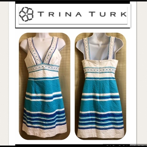 Trina Turk Dresses & Skirts - Trina Turk  dress with lace detail​​​​​